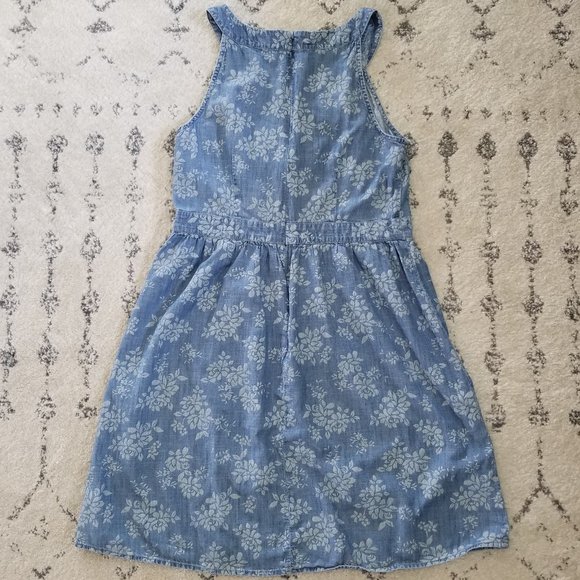 LOFT Dress Medium Womens Floral Lightweight Casual Dress M - Picture 8 of 8